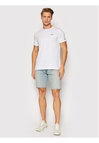 Pepe Jeans T-Shirt Original Basic 3 N PM508212 Biały Slim Fit. Kolor: biały. Materiał: bawełna #15