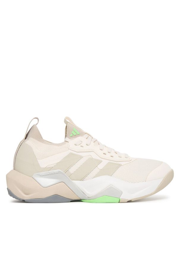 Adidas - Buty na siłownię adidas. Kolor: beżowy. Sport: fitness