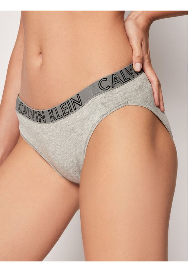 Calvin Klein Underwear Figi klasyczne Ultimate 000QD3637E Szary. Kolor: szary. Materiał: bawełna