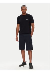 BOSS Szorty materiałowe Sisla-9 50536888 Granatowy Slim Fit. Kolor: niebieski. Materiał: syntetyk #3