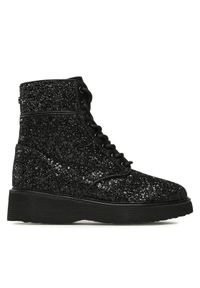 MICHAEL Michael Kors Trzewiki Aniya Lug Bootie 40F3AYFEED Czarny. Kolor: czarny