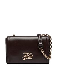 Karl Lagerfeld - KARL LAGERFELD Torebka A4W30106 Brązowy. Kolor: brązowy. Materiał: skórzane #5