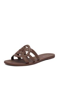 Nine West Klapki CEO-CT1120 Brązowy. Kolor: brązowy. Materiał: materiał #2