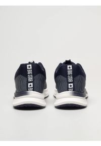 Big-Star - Sneakersy męskie granatowe TT174253 403. Okazja: na co dzień. Nosek buta: okrągły. Kolor: niebieski. Materiał: syntetyk, materiał. Sport: fitness, bieganie #5