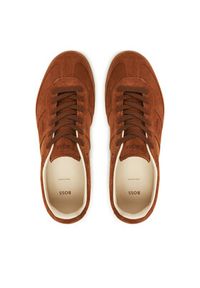 BOSS Sneakersy Brenta 50536645 Brązowy. Kolor: brązowy. Materiał: zamsz, skóra #6