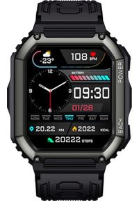 Smartwatch Rubicon E93 Czarny (RNCE93). Rodzaj zegarka: smartwatch. Kolor: czarny #1