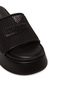 DKNY Klapki K1537441 Czarny. Kolor: czarny. Materiał: skóra #5
