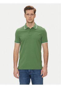 JOOP! Jeans Polo 15 JJJ-04Agnello 30045613 Zielony Modern Fit. Typ kołnierza: polo. Kolor: zielony. Materiał: bawełna
