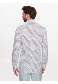 Karl Lagerfeld - KARL LAGERFELD Koszula 605003 533678 Kolorowy Slim Fit. Typ kołnierza: dekolt w karo. Materiał: bawełna. Wzór: kolorowy