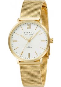 Zegarek Strand Zegarek damski Strand S725LXGIMG-DC złoty. Kolor: złoty #1