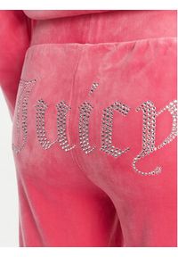 Juicy Couture Spodnie dresowe Christine JCWBJ125304 Różowy Flared Leg. Kolor: różowy. Materiał: syntetyk #4