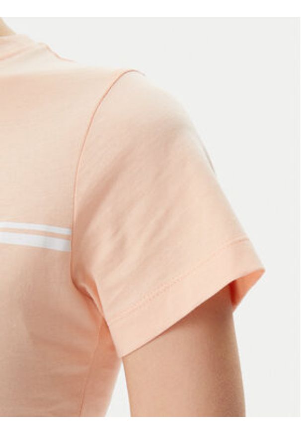 Guess T-Shirt V5GI03 I3Z14 Pomarańczowy Regular Fit. Kolor: pomarańczowy. Materiał: bawełna