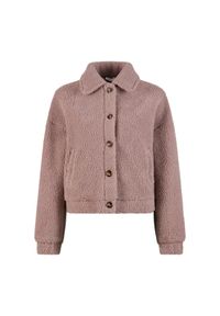 Polar damski Urban Classics Sherpa. Kolor: różowy. Materiał: polar