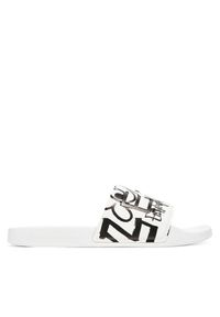 Klapki EA7 Emporio Armani. Kolor: biały