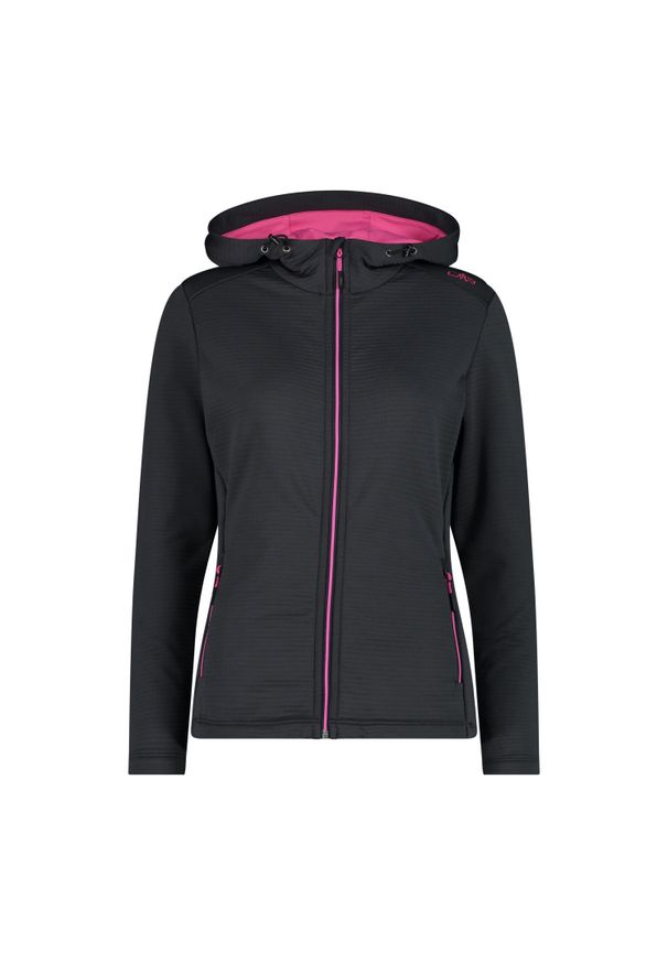 Bluza damska turystyczna CMP 31E1836. Kolor: szary. Materiał: polar. Sport: turystyka piesza