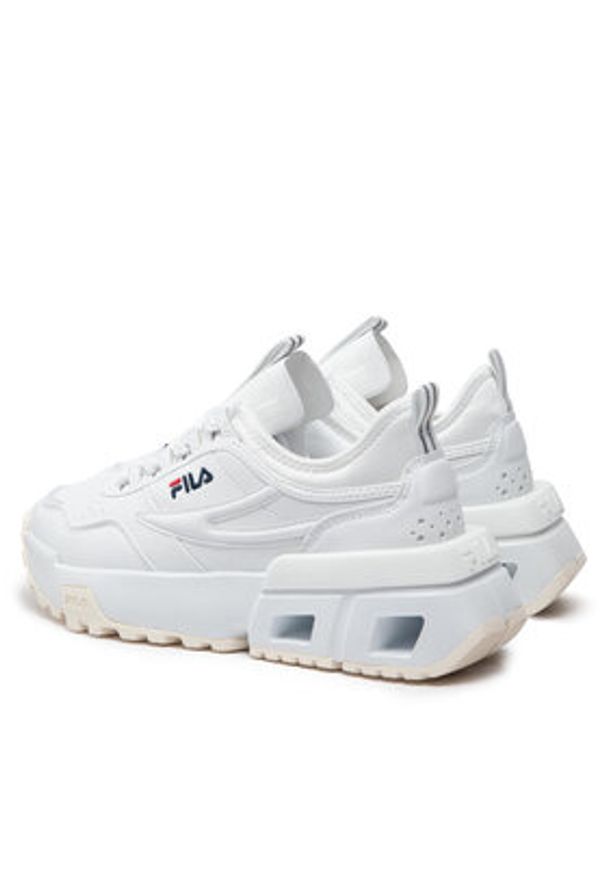 Fila Sneakersy Upgr8 Wmn FFW0125.10004 Biały. Kolor: biały. Materiał: skóra