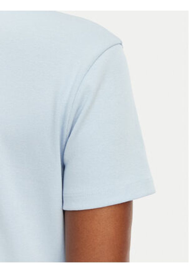 Hugo - HUGO T-Shirt Deloris 50512002 Niebieski Regular Fit. Kolor: niebieski. Materiał: bawełna