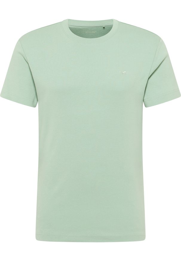 Męski T-Shirt Mustang Style Allen Frosty Green 1016486 6180