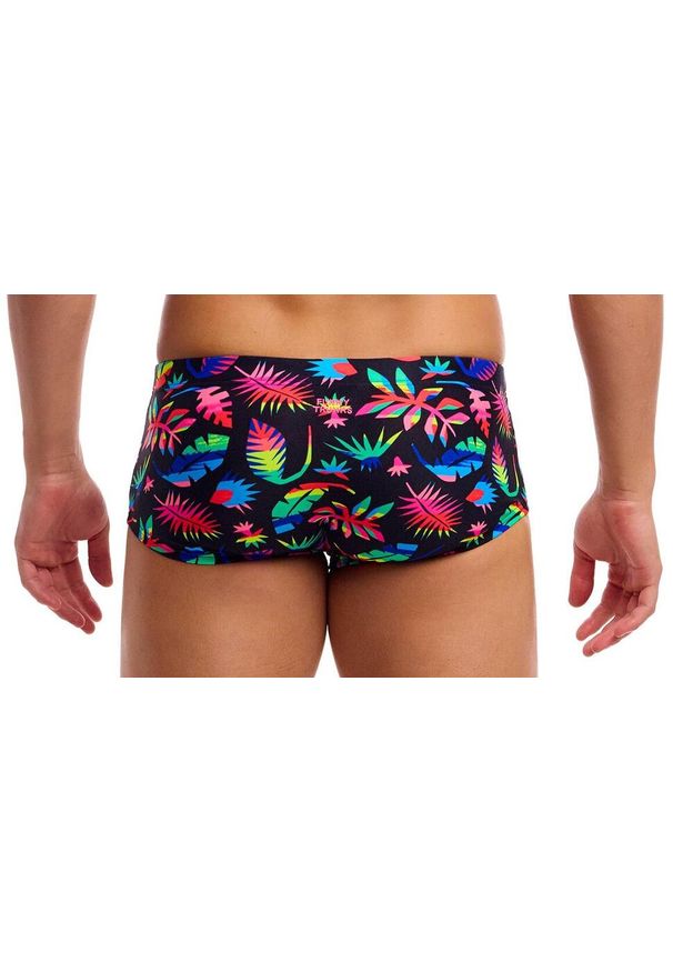 FUNKY TRUNKS - Kąpielówki Funky Trunks Lost Leaf - trunki męskie. Kolor: wielokolorowy