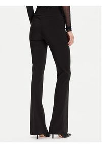 Rinascimento Spodnie materiałowe CFC0125318003 Czarny Flare Fit. Kolor: czarny. Materiał: syntetyk