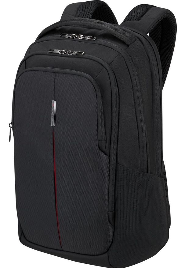 Plecak Samsonite 155197 1041 17.3'' Guardit 3.0 czarny. Kolor: czarny. Materiał: materiał, tkanina. Styl: biznesowy, klasyczny, casual