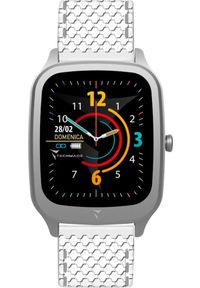 Smartwatch Techmade Smartwatch męski Techmade TM-VISIONS-WHS biały pasek. Rodzaj zegarka: smartwatch. Kolor: biały #1