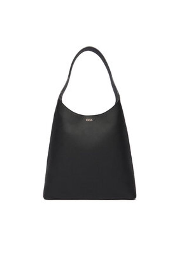 BOSS Torebka 50557982 Czarny. Kolor: czarny. Materiał: skórzane