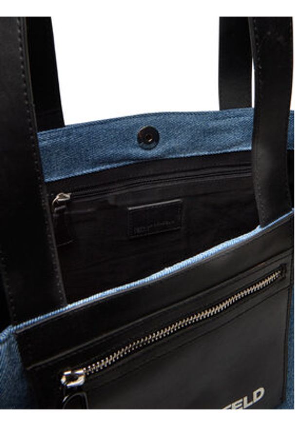Karl Lagerfeld Jeans Torebka A2W50029 Niebieski. Kolor: niebieski