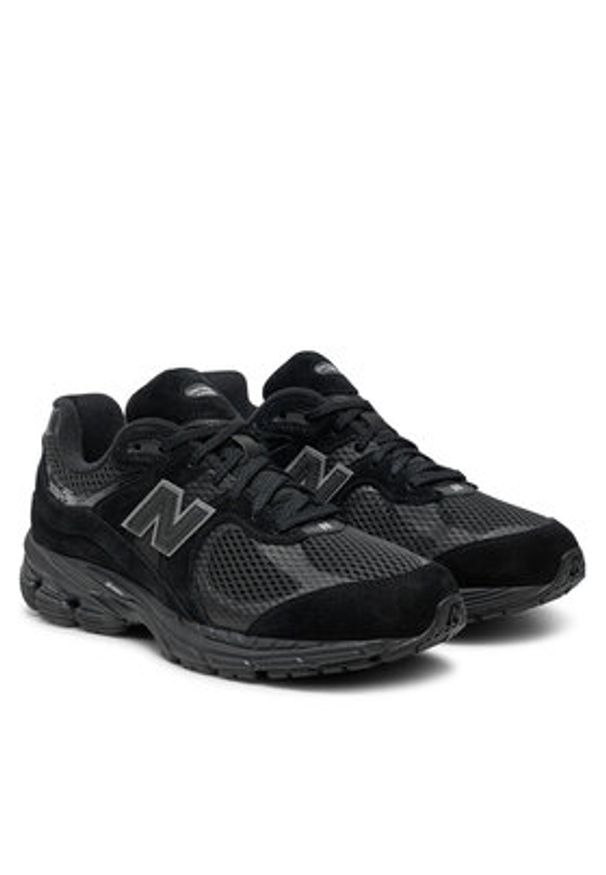 New Balance Sneakersy M2002WB Czarny. Kolor: czarny. Materiał: skóra, zamsz