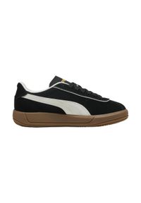 Adidasy Puma Club Klassika Sd, Dla obu płci. Okazja: na co dzień. Kolor: czarny. Materiał: zamsz, materiał