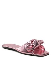 ONLY Shoes Klapki Onlmillie-3 15288111 Różowy. Kolor: różowy. Materiał: skóra #4