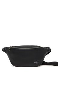Calvin Klein Jeans Nerka Mono Logo Waistbag 38 LV04G3012G Czarny. Kolor: czarny. Materiał: skóra #3