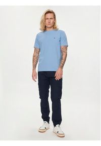 Napapijri T-Shirt Salis NP0A4H8D Błękitny Regular Fit. Kolor: niebieski. Materiał: bawełna #5