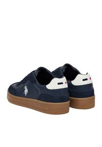 U.S. Polo Assn. Sneakersy EO-ROWAN001M/6LS1 Granatowy. Kolor: niebieski. Materiał: syntetyk, skóra #8