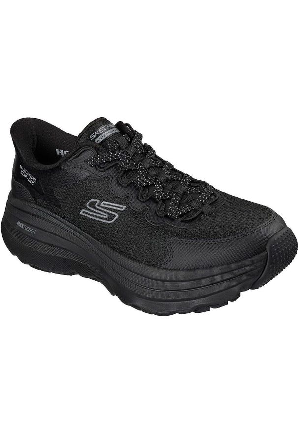 skechers - Adidasy Skechers Zirrus, Mężczyźni. Kolor: czarny. Materiał: materiał. Sport: fitness