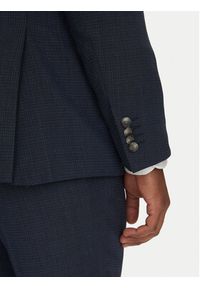 BOSS Garnitur H-Huge 50540776 Granatowy Slim Fit. Kolor: niebieski. Materiał: syntetyk #6