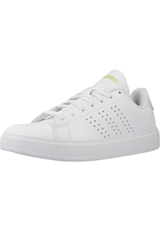 Adidas - Kapcie ADIDAS ADVANTAGE 2.0 Biały. Kolor: biały. Materiał: syntetyk, tkanina. Styl: sportowy