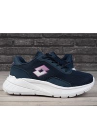 LOTTO - Buty damskie sportowe Lotto VIGORTIV. Kolor: niebieski, wielokolorowy, biały. Sport: turystyka piesza