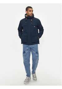 Tommy Jeans Parka Utility DM0DM18905 Granatowy Regular Fit. Kolor: niebieski. Materiał: bawełna, syntetyk #5