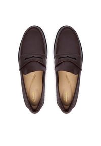 Clarks Lordsy Straven Edge 26186491 Brązowy. Kolor: brązowy. Materiał: skóra #2