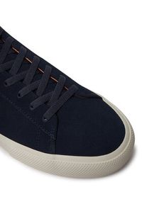 BOSS Sneakersy Aiden 50536521 Granatowy. Kolor: niebieski. Materiał: zamsz, skóra