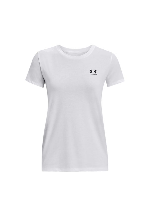 Koszulka fitness damska Under Armour Sportstyle LC. Kolor: biały. Sport: fitness