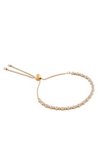 Swarovski Bransoletka Tennis Matrix 5730709 Złoty. Materiał: metalowe. Kolor: złoty