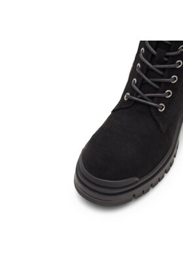 DeeZee Trzewiki PIA H25331-1 Czarny. Kolor: czarny. Materiał: materiał