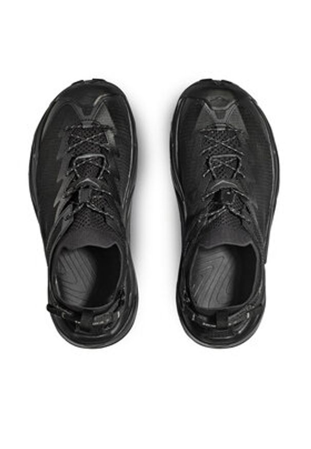 HOKA - Hoka Sandały Hopara 2 1147650 Czarny. Kolor: czarny. Materiał: materiał