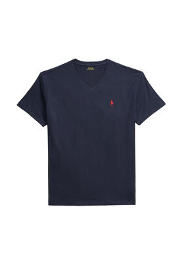 Polo Ralph Lauren T-Shirt 710708261 Granatowy Classic Fit. Typ kołnierza: polo. Kolor: niebieski. Materiał: bawełna
