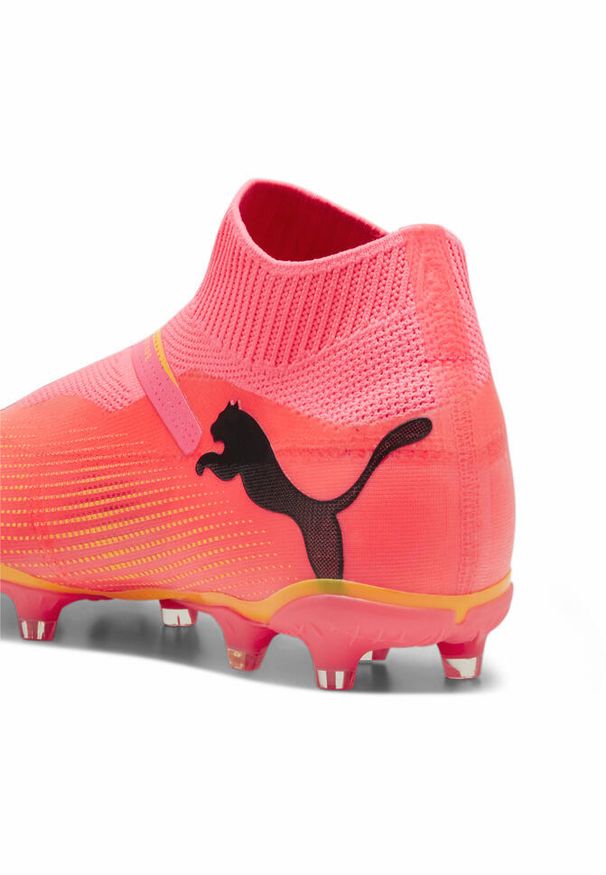 Puma - Buty piłkarskie bez sznurówek FUTURE 7 MATCH FG/AG PUMA. Kolor: żółty, wielokolorowy, pomarańczowy, czarny. Materiał: materiał, syntetyk. Sport: piłka nożna