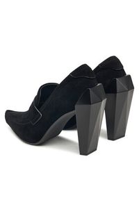 United Nude Półbuty Gem Loafer Hi 10955560195 Czarny. Kolor: czarny. Materiał: zamsz, skóra