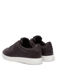 Emporio Armani Sneakersy EM003062 AF20004 U6030 Brązowy ciemny. Kolor: brązowy. Materiał: skóra #6