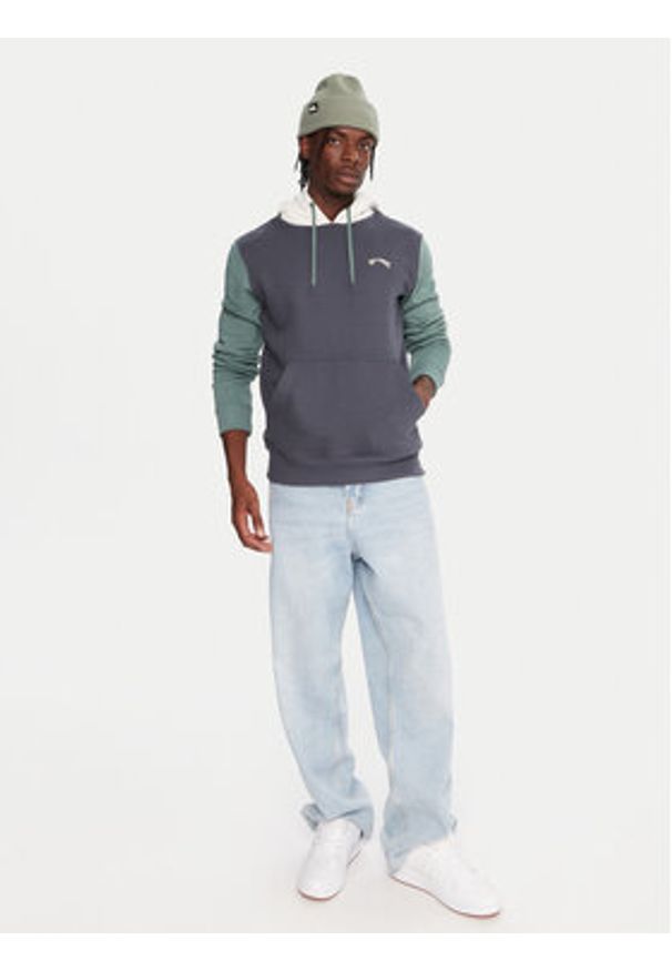 Billabong Bluza Arch Block Po EBYFT00155 Niebieski Regular Fit. Kolor: niebieski. Materiał: bawełna